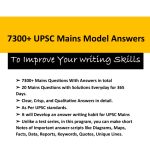 7300+ UPSC Mains Model Answers