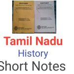 Tamil Nadu History Short Notes